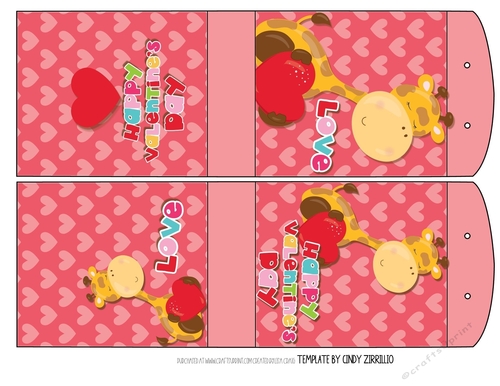 Happy Valentines Day Candy Cards 6