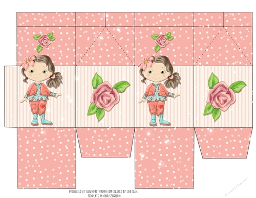 Valentine Girl Milk Box 1