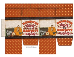 Pumpkin Kisses and Harvest Wishes Milk Carton 10