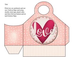 2020 Valentines Day Gift tote