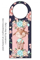 Reindeer Christmas Door Hanger 2