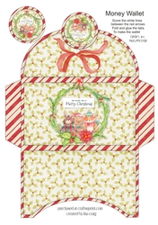 Snowy Friends Money Wallet 6