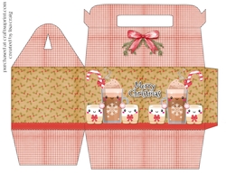 Frappuccino Christmas Gable Box