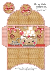 Hot Cocoa money wallet