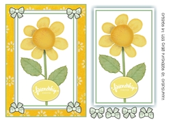 Sunflower Card Front 