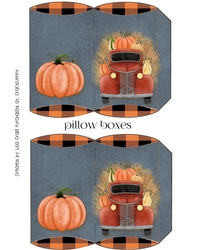 2021-happy fall truck pillow boxes