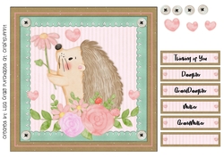 2021-Hedge Hog Love Card