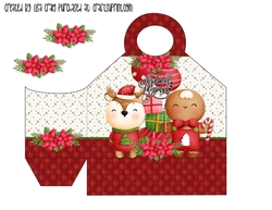 21- reindeer n ginger tote