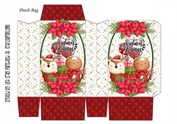 21- reindeer n ginger pinch bag