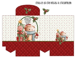 21- Winter Bear Gift Bag