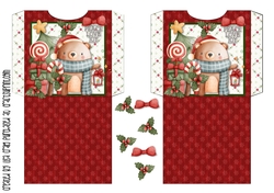 21- Winter Bear Cookie Pockets