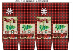 21- Merry Christmas Camper Milk Carton