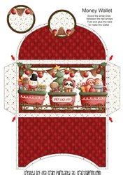 21- Santas Train Money Wallet