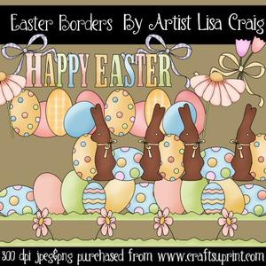 Easter Borders Clipart