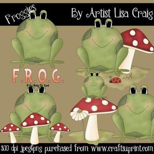 Froggies Clip Art