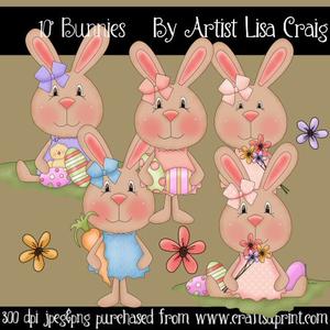 10' Bunnies