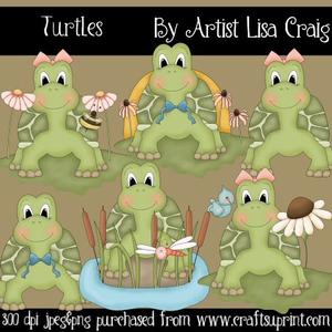 Turtles Clip Art