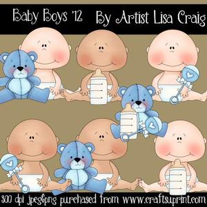 Baby Boys Clip Art '12
