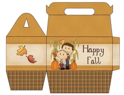 Fall Kids Gable Box