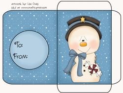 Christmas Gift Card Envelope 4