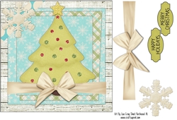 Christmas Tree Step-By-Step Card Front