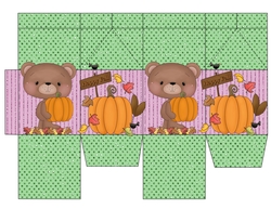Halloween Bear Milk Carton 1