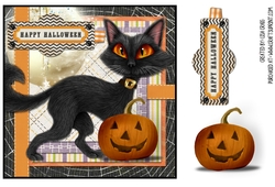 Halloween Square Card Sheet 1