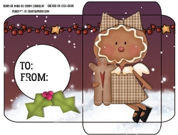 Winter Gift Card Envelope 13