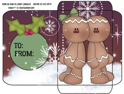 Winter Gift Card Envelope 15