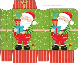 Bright Santa Pinch Bag 1