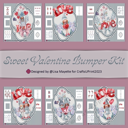 Sweet Valentine Shape Card Making Bumper Kit