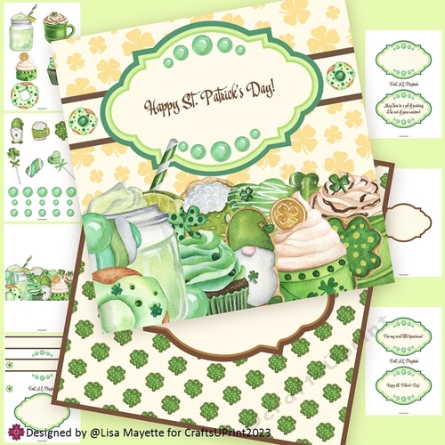 St. Patricks Day Treats Card Making Kit