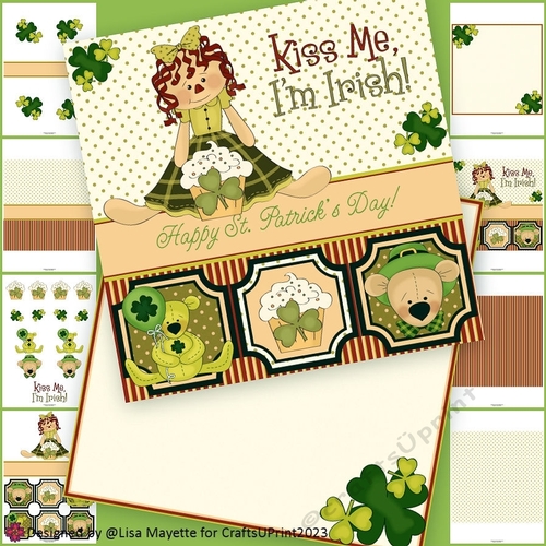 St. Patricks Day Toys Card Making Kit