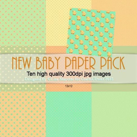 New Baby Paper Pack