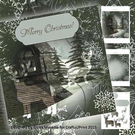 Chapel Deer Silhouette Pyramage Mini Kit