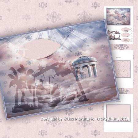 Heavenly Creche Christian Christmas Nativity Mini Kit