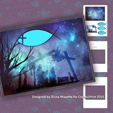 Enchanting Creche Christian Christmas Nativity Mini Kit