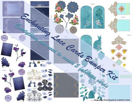 Enchanting Lace Cards Bumper Kit