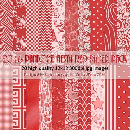 Festive Red Paper Pack