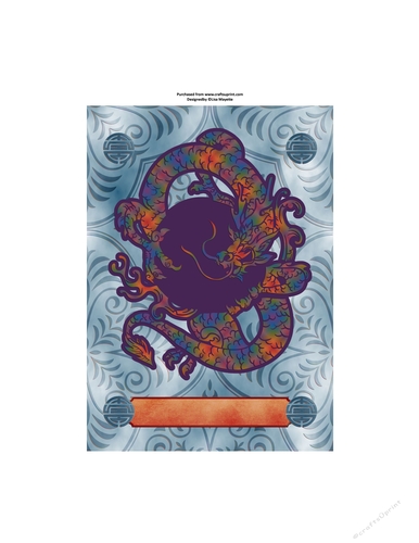 Rainbow Dragon Longevity Card Quick Cards Enchanting Card Topper