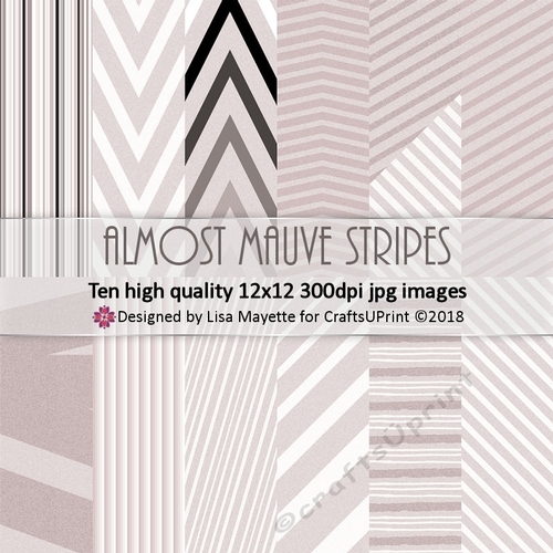Almost Mauve Stripes 12 Ways