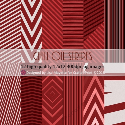 Chili Oil Red Stripes 12 Ways