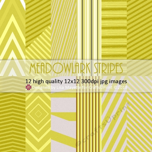 Meadowlark Yellow Stripes 12 Ways