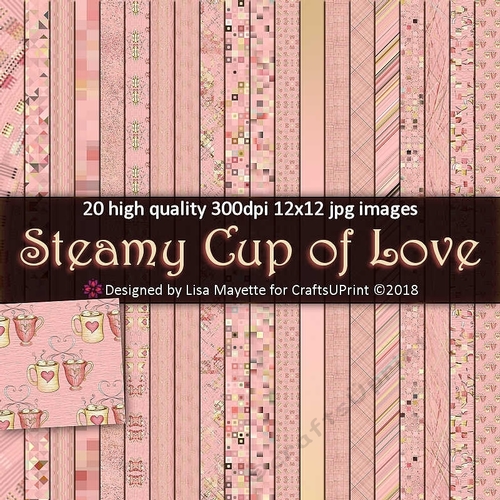 Steamy Cup of Love Paper Set
