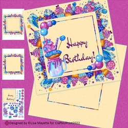 Delicious Birthday Card Making Kit