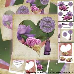 Hearts & Roses Shadow Box