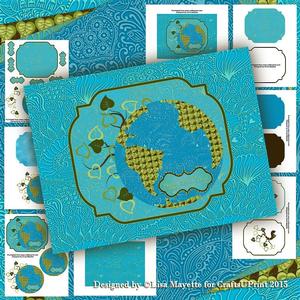 Beautiful Earth Card Making Kit