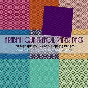 Arabian Qua-trefoil Paper Pack