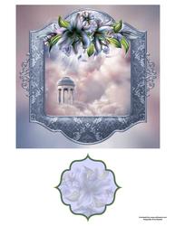 Floating Lily Gazebo Quick Card Topper