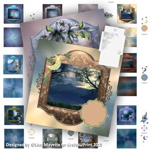 Celestial Lilies Note Card Kit